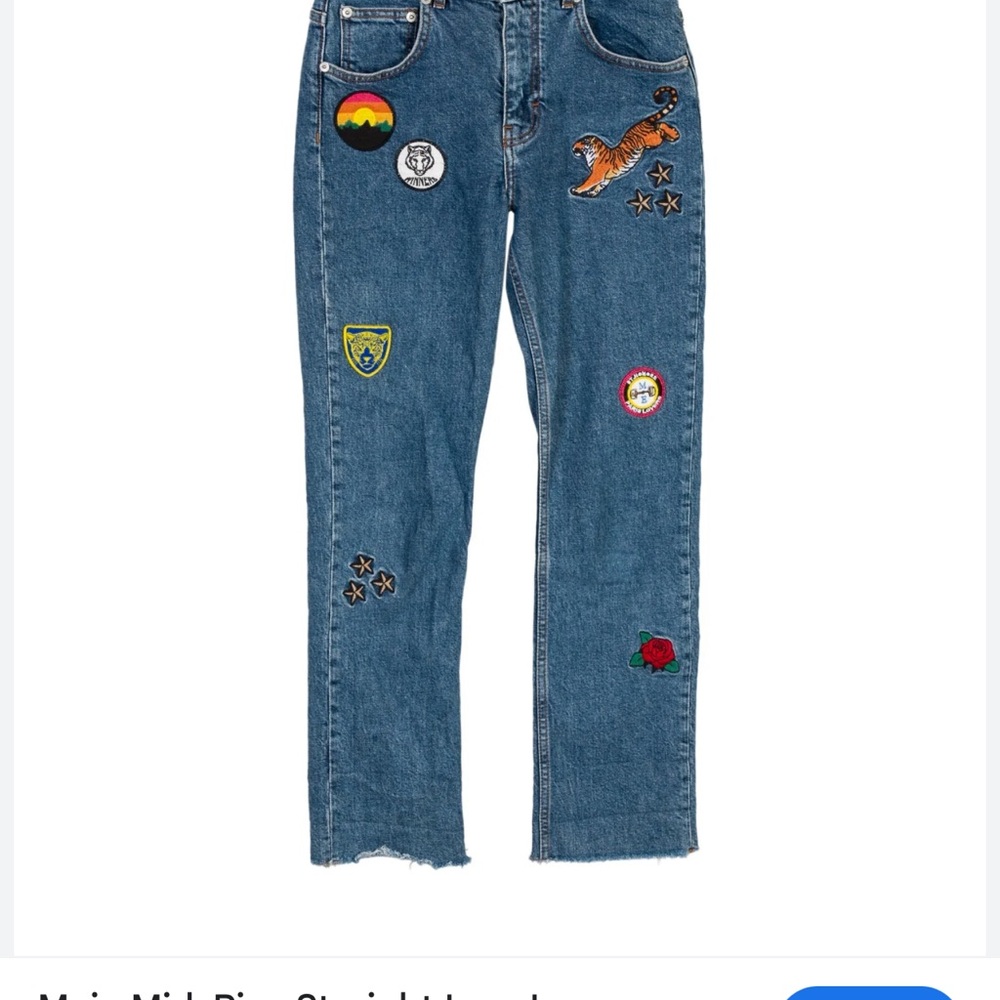 maje patchwork denim - Picture 3 of 3